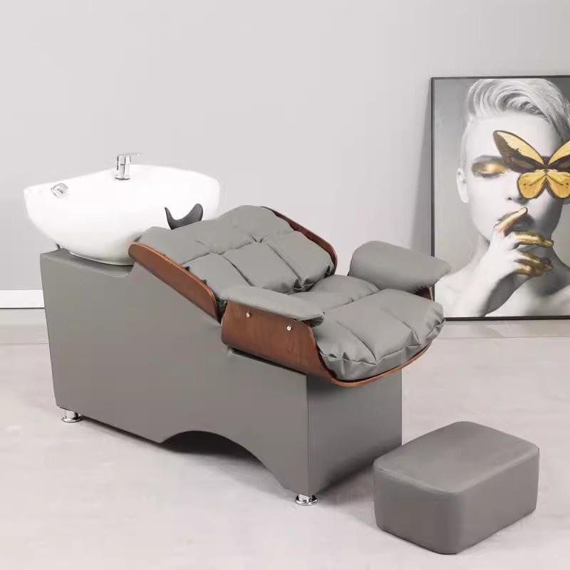 อ่างล้างหน้าสีส้ม-ขาว