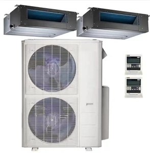 Système de climatisation multi-split pour hôtel, villa, appartement, avec une unité extérieure (ODU) poussant à deux, trois, quatre ou cinq unités intérieures (IDU) - Product Image 2