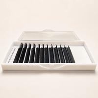 Extensions de cils Premium 5D en forme de U, naturelles, douces, sans cruauté, faciles à éventail, faites à la main, modèle C, 12 rangées, accessoires pour cils