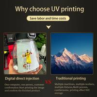 Printer Inkjet Digital Multifungsi DOMSEM A2 dengan Print Head XP600 untuk Casing Ponsel dan Pencetakan pada Kayu