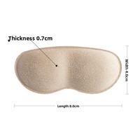 Outil de protection des pieds anti-usure fourni par le fabricant, réducteur de taille pour semelles intérieures, outil en mousse pour chaussures, coussinets de talon pour baskets, talons de 7 mm