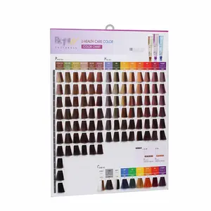 Hair weave color chart, hair colors display with hair color swatch chart