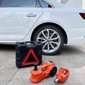 Cric de voiture électrique 5 tonnes 3T 10T 12V Kit de levage hydraulique clé à chocs électrique SUV MPV berline camion pneus <span class=keywords><strong>Garage</strong></span> réparation boîte à outils - Product Image 2