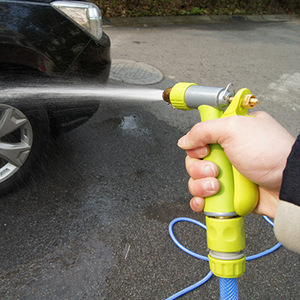 <b>Car</b> <b>Washer</b> Plastic Water Gun High Pressure Aluminum Head For <b>Car</b> Wash And Garden Use - Product Image 1