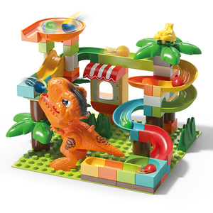FEELO FL2321 Nuevo Set <span class=keywords><strong>de</strong></span> <span class=keywords><strong>Bloques</strong></span> <span class=keywords><strong>de</strong></span> Construcción <span class=keywords><strong>de</strong></span> Escenas, Catapulta <span class=keywords><strong>de</strong></span> Dinosaurios para Niños, Tobogán, Juguete Educativo <span class=keywords><strong>de</strong></span> Ensamblaje DIY - Product Image 3