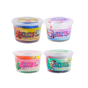 Hot bán đồ chơi mới <span class=keywords><strong>2025</strong></span> vui trẻ em DIY lấy ngoài giáng sinh plasticine Đồ chơi Slime chơi cho cô gái cậu bé - Product Image 1