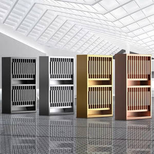 Nouveau 2026 – Vente directe usine – Étagère de rangement pour coloration capillaire en acier inoxydable pour salon de coiffure - Product Image 1