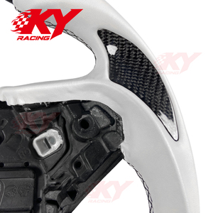 พวงมาลัยสปอร์ต LED คาร์บอนไฟเบอร์หนังสำหรับโตโยต้า Supra GR MK5 A90 A91 TRD 2019-2026 - Product Image 3