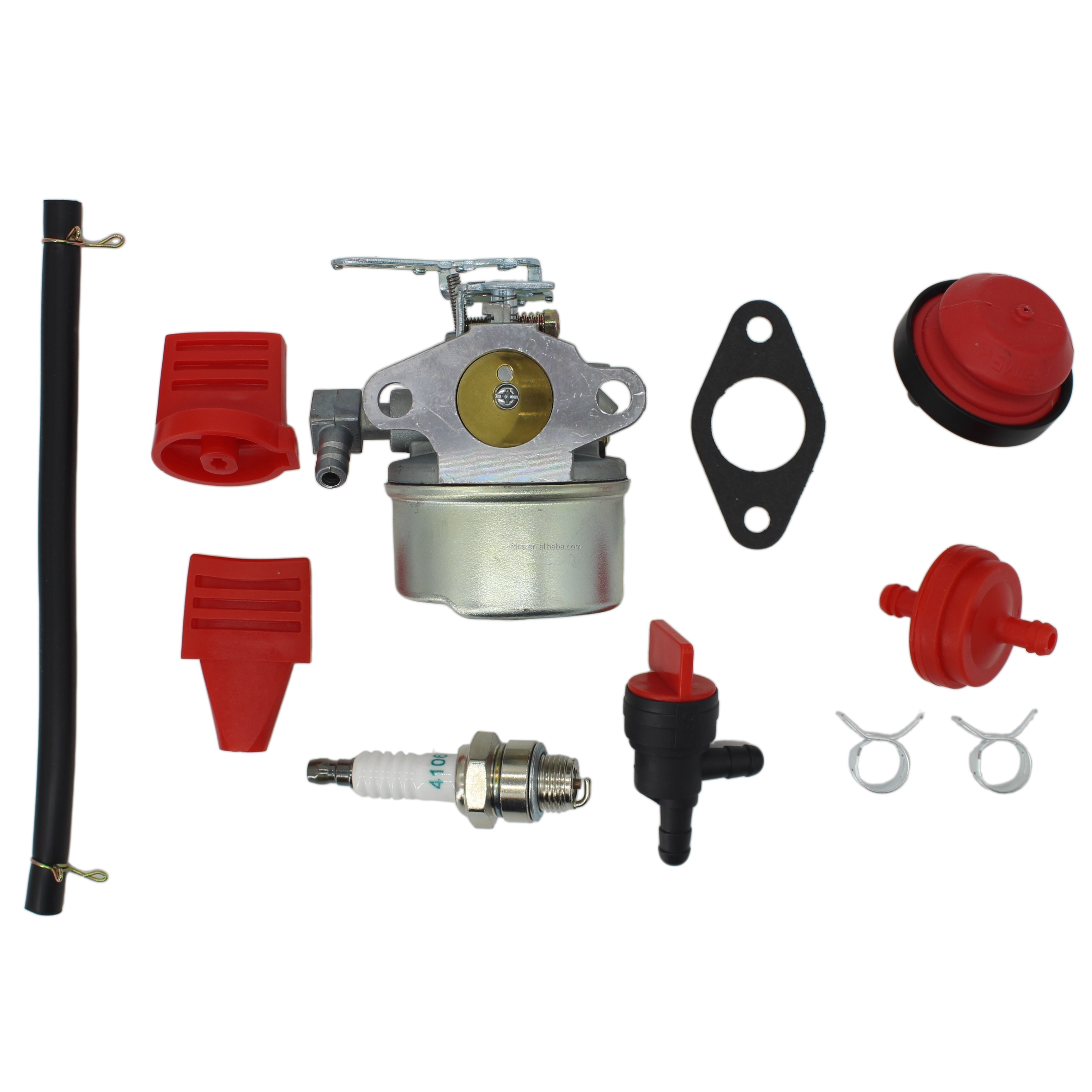 Carburateur Réglable Pour Souffleuse à Neige Tecumseh 5HP - Compatible HS50 HSSK50 - Remplace 640084B - Avec Joint