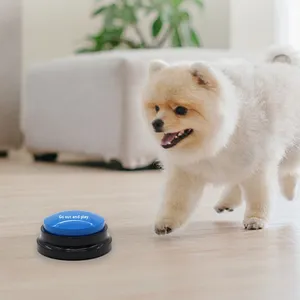 Bouton <span class=keywords><strong>de</strong></span> communication en plastique pour animaux <span class=keywords><strong>de</strong></span> compagnie Jouet <span class=keywords><strong>de</strong></span> formation <span class=keywords><strong>Chien</strong></span> Boîte <span class=keywords><strong>de</strong></span> son avec enregistrement vocal - Product Image 3