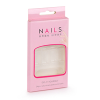 SONPHA vente en gros de faux ongles boîte d'emballage vide de luxe boîte d'emballage d'ongles presse personnalisée sur les boîtes à ongles