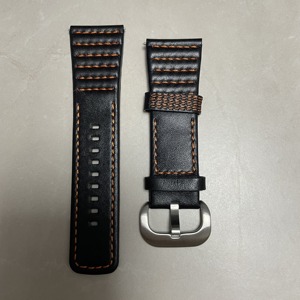 Correa de reloj de pulsera de repuesto, correa de cuero ondulado, hebilla de cinturón, accesorios Sieben Freitags para Seven Friday P3B /01 S2/ <span class=keywords><strong>P1</strong></span> P2 28MM - Product Image 6