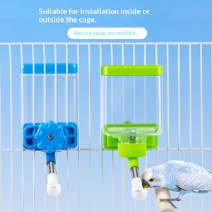 Автоматическая поилка для птиц из АБС-пластика, кормушка и поилка для попугаев, оптовая продажа - Product Image 4