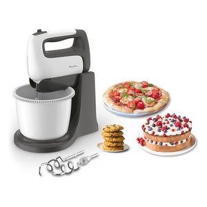 Batteur sur socle Prep mix+ Standbowl Bianco e Grigio HM464110 500W - Product Image 6
