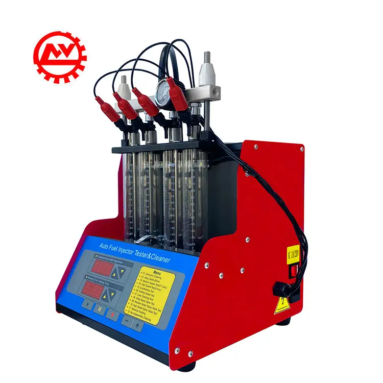 110V 220V Xăng nhiên liệu kim phun xe xe máy tự động siêu âm phun làm sạch Tester máy