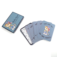 Carta Da Gioco personnalisé de haute qualité, jeu de cartes flash en papier, cartes jalon éducatives pour bébé pour enfant
