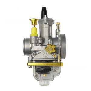 Carburador PWK24 26 28 30 32 34mm con Cubierta Inferior Gris Transparente, CNC de Alta Velocidad, Modificación para Motocicletas - Product Image 1