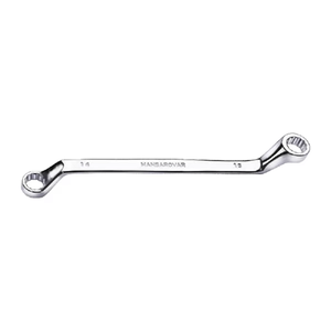 Ring Spanner Chrome Vanadium Deep Offset Elliptical <b>Panel</b> Heat Treated Matte <b>Mirror</b> Black Finish Hand Tool Set - Product Image 1