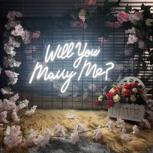 Letreros de neón con letras iluminadas para decoración de boda, señal para boda, dormitorio - Product Image 4