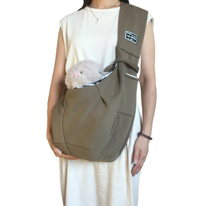 Transportín para Mascotas de un Solo Hombro, Forma Triangular, Estilo Moderno, Material de Nailon, Cierre de Botón, Capacidad de 10 kg para <span class=keywords><strong>Perros</strong></span> - Product Image 6