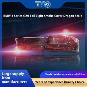 Cubiertas Grises para Faros Delanteros y Luces Traseras con Escaneo de Luz Diurna para BMW Serie 3 G20 G28 - Product Image 3