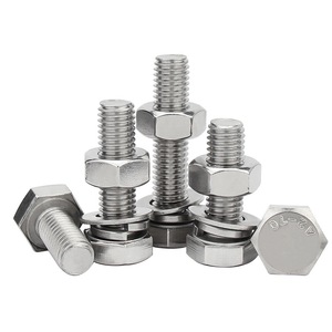 ผู้ผลิตจีน <span class=keywords><strong>DIN</strong></span> 933 สแตนเลสหัวหกเหลี่ยม Bolt - Product Image 1