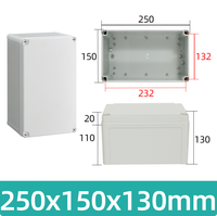Boîtier de distribution extérieur Namunanee IP67 étanche en plastique ABS poli avec conception d'étanchéité pour alimentation électrique