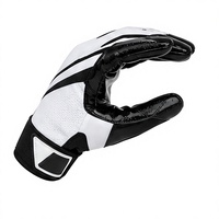 Venta Directa de Fábrica, Guantes de Fútbol Americano Personalizados para Jóvenes y Adultos, Logotipo Personalizado, Palma de Silicona, Diseño Duradero - Guantes de Receptor