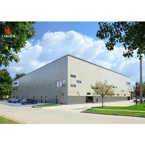 Entrepôt préfabriqué en acier, hangar, atelier/atelier métallique/entrepôt, hangar en acier bon marché, atelier d'usine - Product Image 1