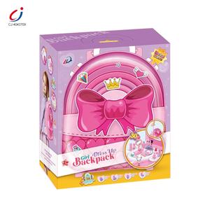 Chengji 4 en 1 semblant jouer <span class=keywords><strong>coiffeuse</strong></span> jouet mode alliage sac à dos <span class=keywords><strong>valise</strong></span> fille maquillage ensemble jouets - Product Image 5