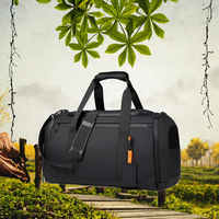 Sac de voyage portable grande capacité YCH 2025, sac de sport imperméable, sac de sport de fitness, compartiment pour chaussures, doublure en polyester