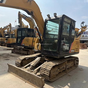 Mini-excavatrice SANY SY75C 2019 d'occasion, engin de construction hydraulique sur chenilles, moteur Isuzu, composants principaux, pompe moteur - Product Image 1