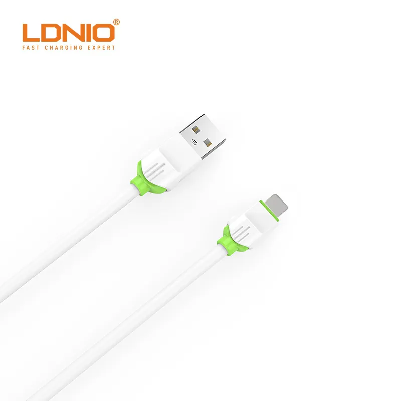LDNIO Fashion Design 200 CM Length Wire Cable USB 2.4A Current Fast Charging Data Transfer Cable
