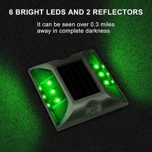 Luz LED de carretera tipo <span class=keywords><strong>tacha</strong></span>, panel LED solar ojo de gato - Product Image 4