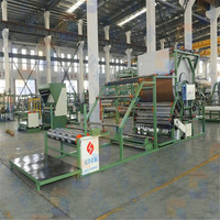 Tissu adhésif à Base d'eau Offre Spéciale, Machine à plastifier à bande de filet, prix pour la fabrication de tapis, chaussures en mousse éponge, Textie