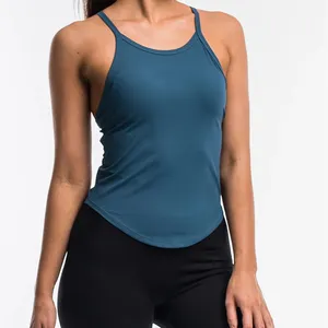 TK040 Fitness Coton Débardeurs Femmes 95 Coton 5 Élasthanne Débardeur Gros