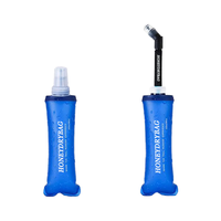 HoneyDryBag Personnalisé 200/500/750ml Sans BPA TPU Pliable Portable Course à Pied Bouteille d'Eau Souple Pliable Étanche
