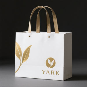 กระเป๋าถือแบบเรียบพิมพ์ลายโลโก้ตามสั่ง ใช้ซ้ำได้ สำหรับโปรโมชั่นซูเปอร์มาร์เก็ต - Product Image 4