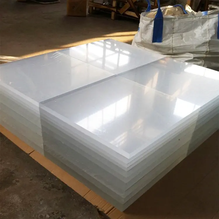 Lastre di vetro Plexi in lastra acrilica trasparente di dimensioni personalizzate di alta qualità realizzate in cina