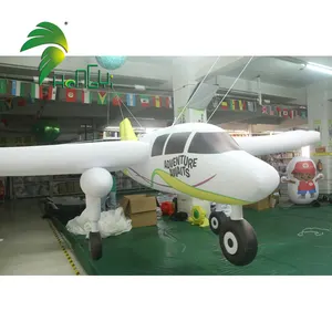Promotional Display PVC Air Walking Model Balloons Airplane Inflatable