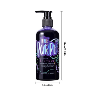 Champú <span class=keywords><strong>Morado</strong></span> para Cabello Rubio y Gris, Aumenta <span class=keywords><strong>el</strong></span> Brillo, Limpia <span class=keywords><strong>el</strong></span> Color, Champú <span class=keywords><strong>Morado</strong></span> para Mujer - Product Image 6