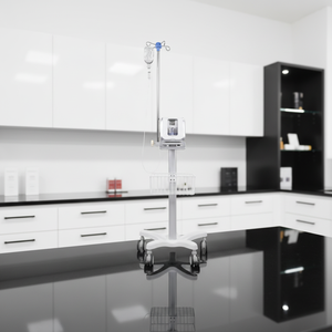 Chariot médical extensible en acier inoxydable de haute qualité TOP1, mobilier hospitalier en métal - Product Image 4