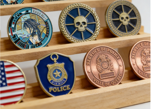 Fabricant de pièces commémoratives personnalisées avec logo, pièces en alliage de zinc 3D plaquées or et argent, émail, collection de pièces personnalisées - Product Image 4