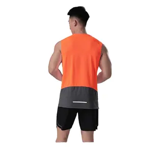 Professional Manufacture Underwear Tank Tops Cotton Vests Singlets For Men White Running