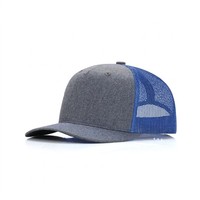 Gorra de Béisbol Estilo Vintage, Gorra Trucker de Cinco Paneles con Malla, Cierre a Presión, Logotipo Personalizado Bordado, Transpirable e Impermeable