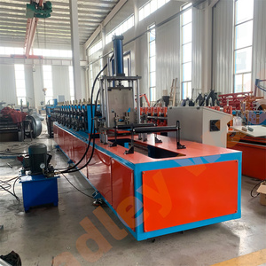 เครื่องขึ้นรูปม้วนพาร์ทิชัน drywall สำหรับแผ่นยิปซั่มเหล็กโปรไฟล์และติดตาม - Product Image 4