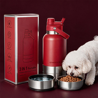 Gobelet isotherme 3-en-1 en acier inoxydable 304 de 32 oz, avec couvercle Tritan en forme de pétale, sans BPA, couleur et logo personnalisés, nouveauté 2026, pour animaux de compagnie