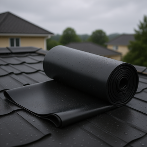 Rouleau de toiture en caoutchouc EPDM 20x20 pieds, résistant aux intempéries, pour camping-cars, étangs, toitures, flexible, installation facile - Product Image 2