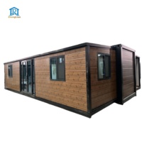 Maison préfabriquée écologique extensible en conteneur, moderne, modulaire, étanche pour bureaux et supermarchés