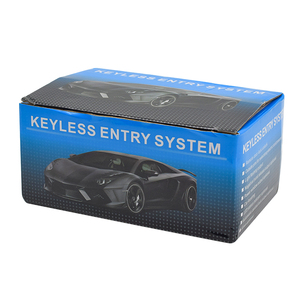 Kit universel de télécommande de verrouillage de porte de <span class=keywords><strong>voiture</strong></span>, système d'entrée sans <span class=keywords><strong>clé</strong></span> automatique, démarrage/arrêt, porte-clés LED, kit central de verrouillage de porte, vente en gros - Product Image 6
